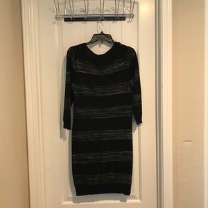 Black On silver dress/tunic